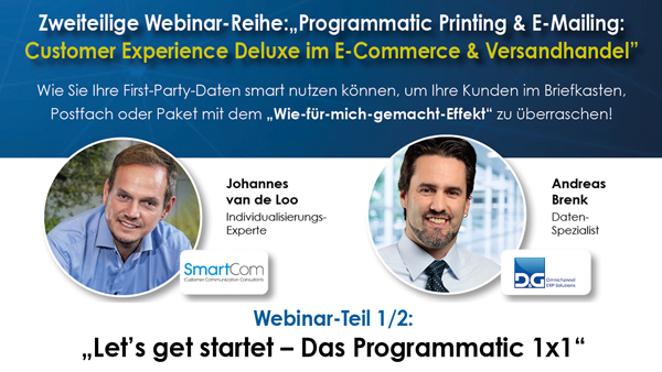 Programmatic Deep Dive – Das Programmtic 1x1 mit SmartCom und D&G Software